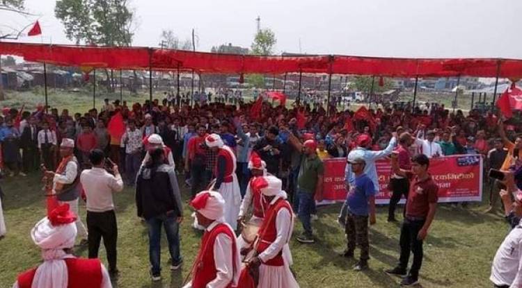 नेकपाद्धारा कैलालीमा जनसभा कार्यक्रम सम्पन्न