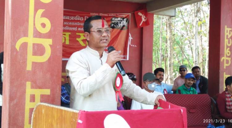 व्यवस्थाको फैसला गर्ने अधिकार जनतालाई दिनुपर्छ :नेता पुन