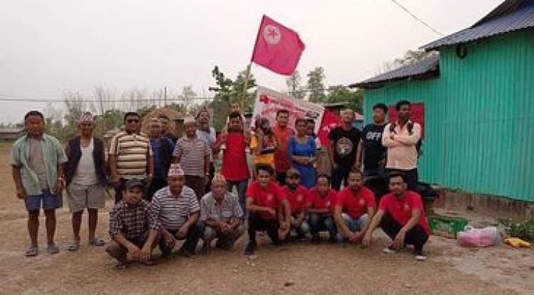 झापामा युवा जागरण तथा संगठन विस्तार अभियानको उद्घाटन 