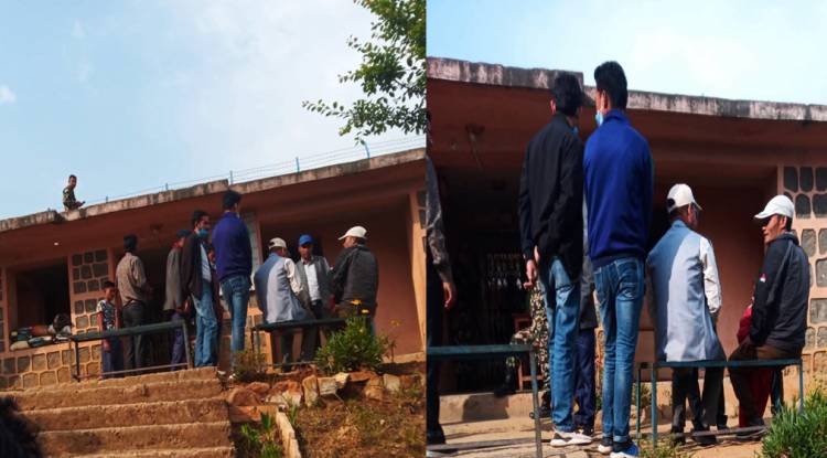 अछाम कारागारमा नेता पुन र बन्दीहरूबीच भेटवार्ता