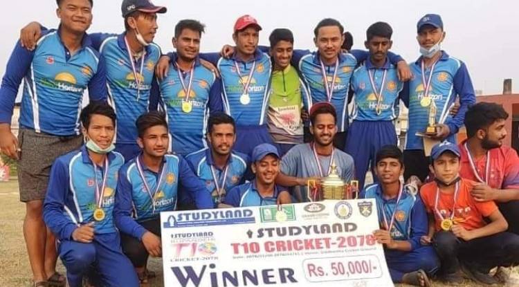 टी–१० क्रिकेटको उपाधि न्यु होराइजनलाई