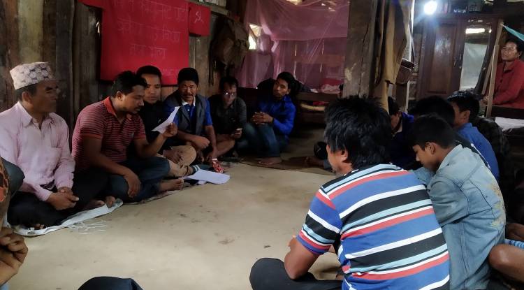 नेकपा बकैया गाउँपालिकाको गाउँ विशेष तेस्रो भेला 