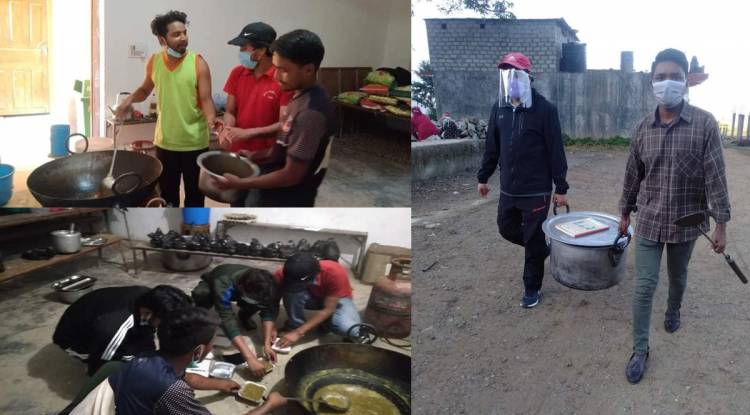 नेकपा रूकुम पश्चिमद्वारा कोरोना सङ्क्रमित र बिरामी कुरुवालाई निःशुल्क खाना