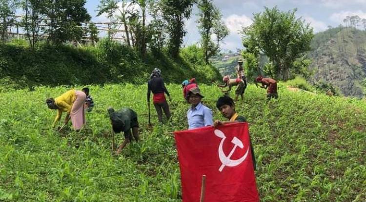 नेकपा अर्घाखाँची जनश्रमदान अभियानमा !