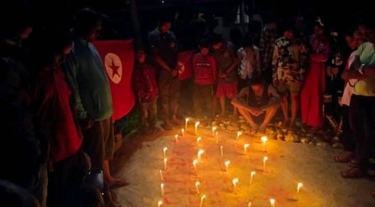 युवा संगठन नेपाल मकवानपुरद्वारा दीप प्रज्वलन