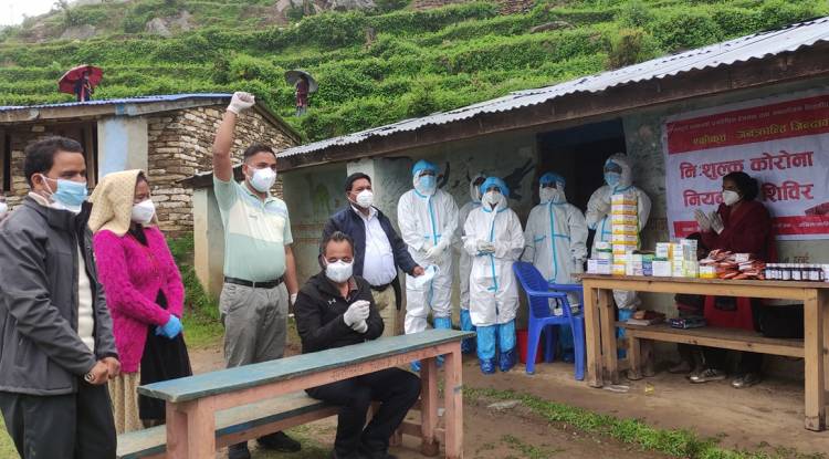 माल्कोटमा स्वास्थ्य शिविर सञ्चालन !