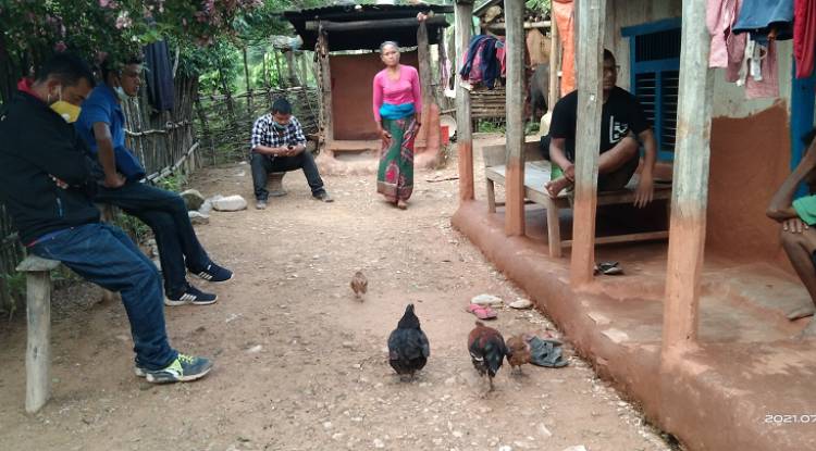 नेकपा पाल्पाद्वारा जनअभियान तिब्र