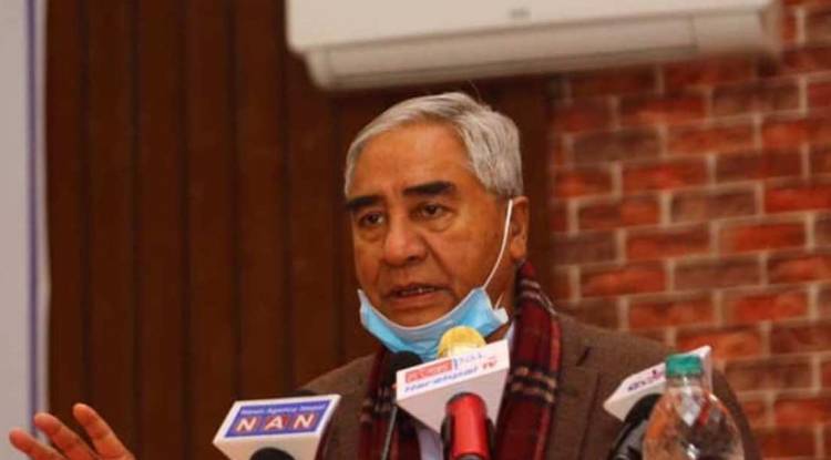 देउवाले आज प्रधानमन्त्रीको शपथ ग्रहण गर्दै
