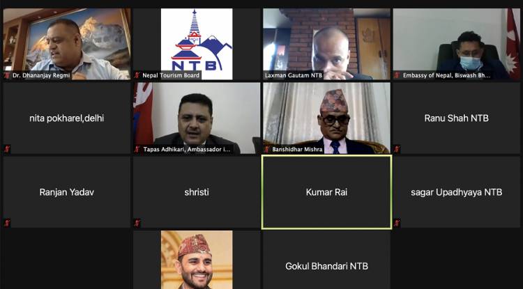 पर्यटन बोर्डद्धारा विभिन्न देशका राजदूतहरुसँग पर्यटन प्रवद्र्धनको लागि अन्तरक्रिया 