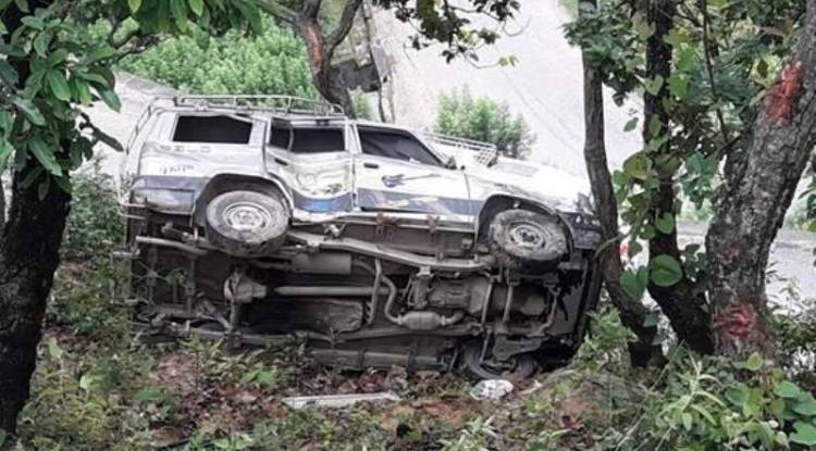 गुल्मीमा जीप दुर्घटना, ५ जनाको मृत्यु
