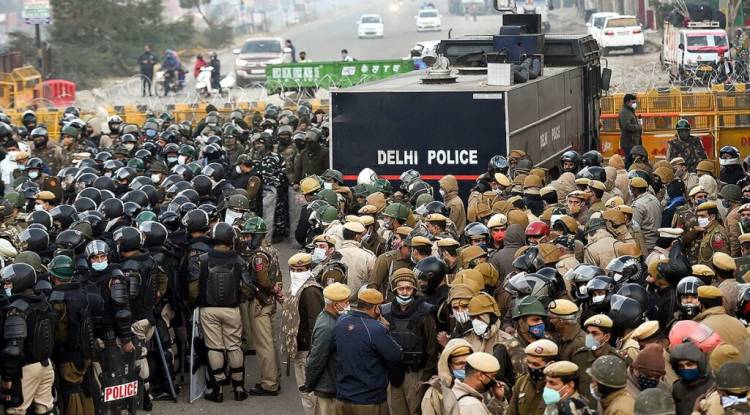 भारतमा किसान आन्दोलन : ५० औं हजार किसानको प्रदर्शन