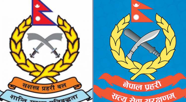 मिक्लाजुङमा प्रहरी र सशस्त्रको अस्थायी बेसक्याम्प 