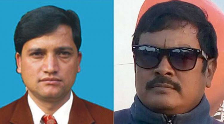 नेकपाका दुई नेता विकिरण र  शाक्य पक्राउ